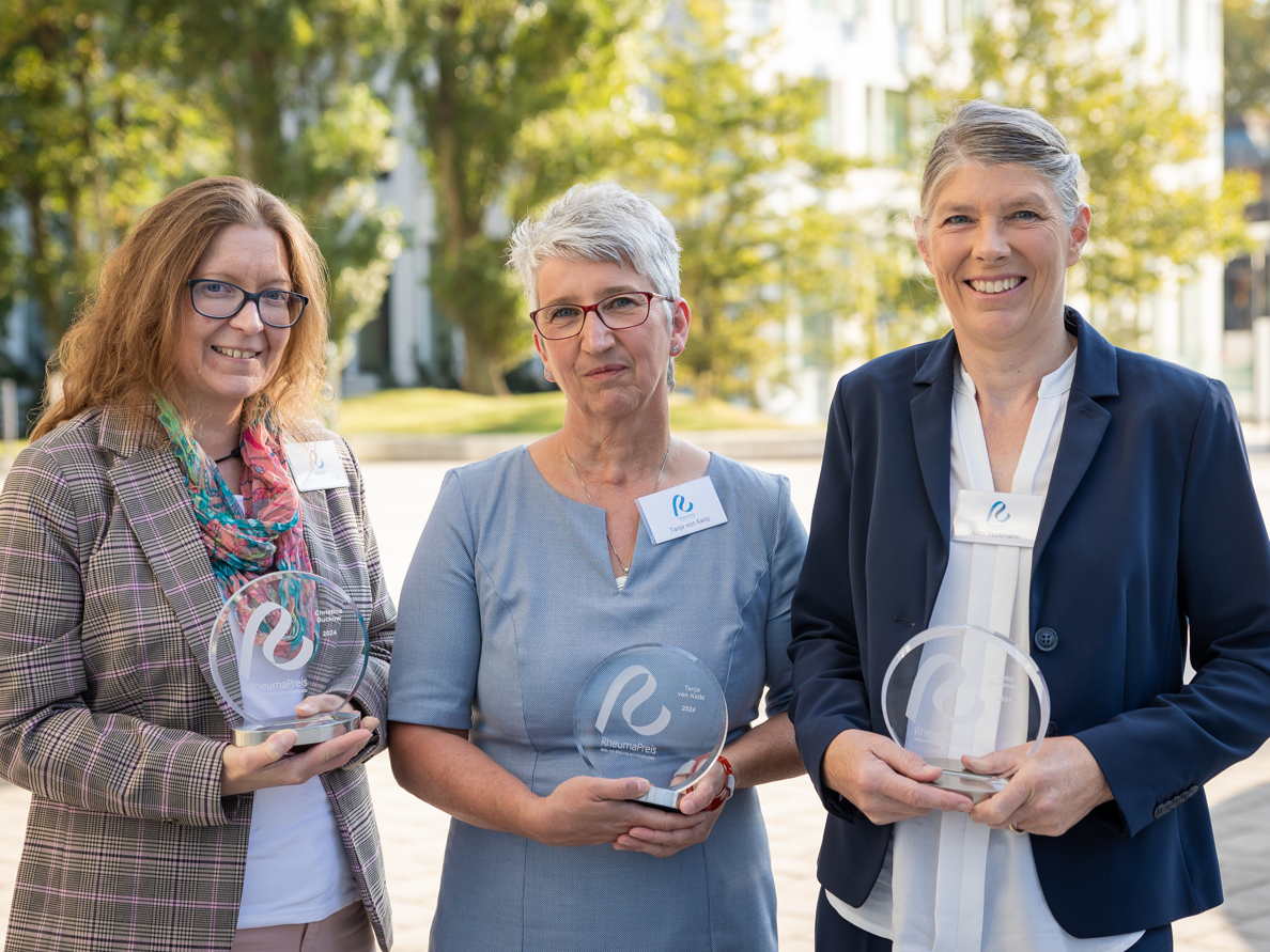 Gewinnerinnen Rheumapreis 2024 Gewinnerinnen Rheumapreis 2024