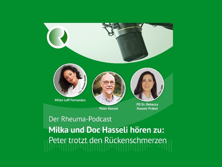 Podcast: Milka und Doc Hasseli hören zu: Peter trotzt den Rückenschmerzen