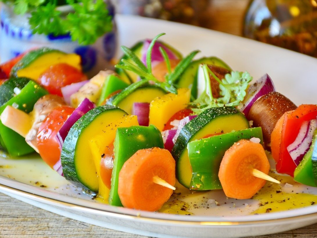 Gemüsespieß Gemüsespieß